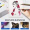 76-Pack Drawing Set Sketching Kit, Pro Art Supplies Include 50 Pages 3-Color Sketchbook, Colored, Watercolor, Graphite, Charcoal & Metallic Pencil, for Artists Adults Teens Beginners